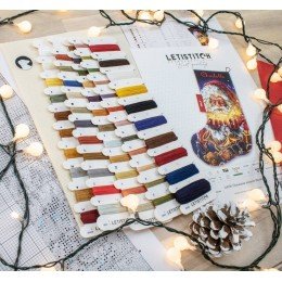 LetiStitch - Christmas miracle stocking