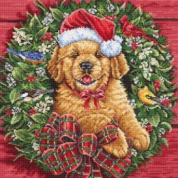 LetiStitch - Christmas puppy