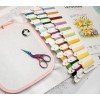 LetiStitch - Tres pollitos con narcisos y huevo