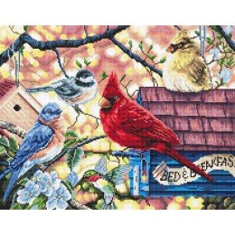 LetiStitch - Springtime songbirds