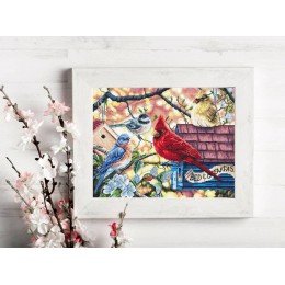 LetiStitch - Springtime songbirds