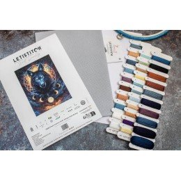 LetiStitch - Dream catcher wolf