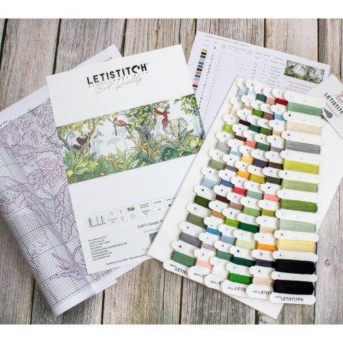 LetiStitch - Tiempo de selva