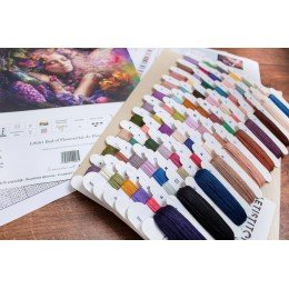 LetiStitch - Bed of Flowers/Lit de Fleurs