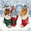 LetiStitch - Snowy kitties