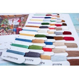 LetiStitch - Christmas Cabin