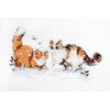 LetiStitch - Winter kitties