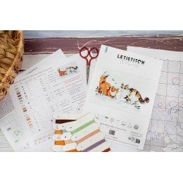 LetiStitch - Winter kitties