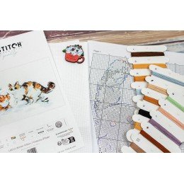 LetiStitch - Winter kitties