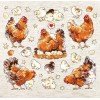LetiStitch - Pied hens