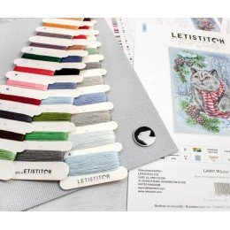 LetiStitch - Winter cat
