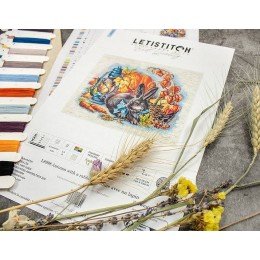 LetiStitch - Autumn with a rabbit