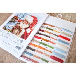 LetiStitch - Santa Claus and snowman