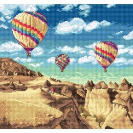 LetiStitch - Balloons over grand canyon