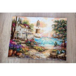 LetiStitch - Cottage by the sea