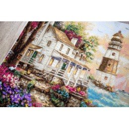 LetiStitch - Cottage by the sea