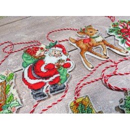 LetiStitch - Kit de juguetes de Navidad