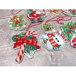LetiStitch - Kit de juguetes de Navidad