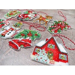 LetiStitch - Kit de juguetes de Navidad