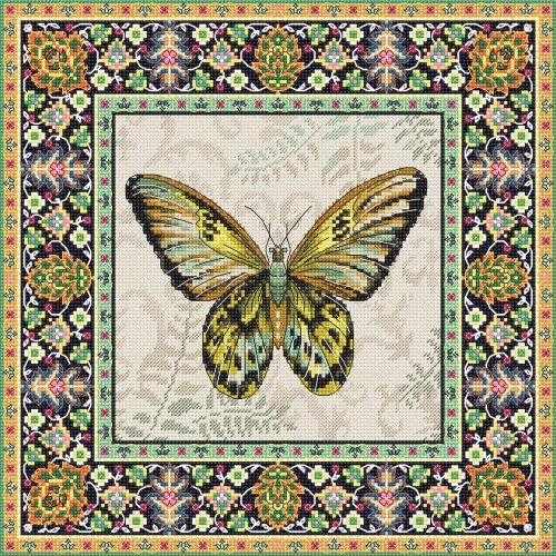 LetiStitch - Mariposa vintage