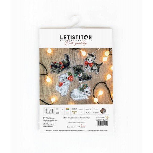 LetiStitch - Christmas kittens toys