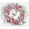 LetiStitch - Hummingbird wreath