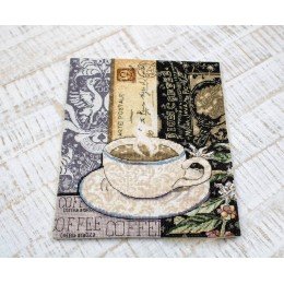 LetiStitch - Lion coffee