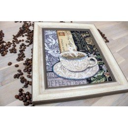 LetiStitch - Lion coffee