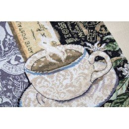 LetiStitch - Lion coffee