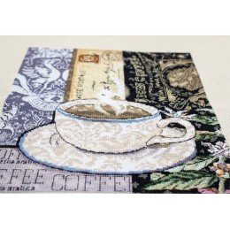 LetiStitch - Lion coffee