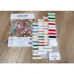 LetiStitch - Kit de juguetes de Navidad