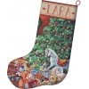 LetiStitch - Calcetín de Navidad