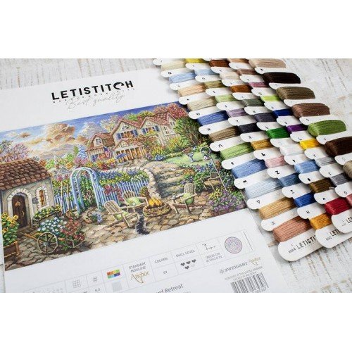 LetiStitch - Backyard retreat
