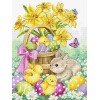 LetiStitch - Easter rabbit and chicks