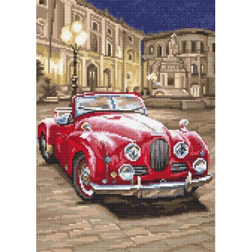 LetiStitch - Red sports car