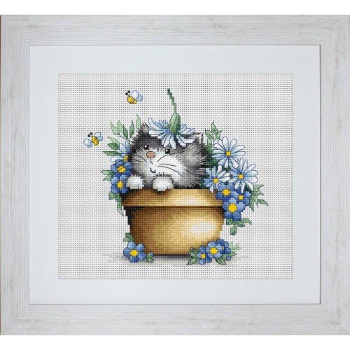 Luca-S - Kitten in flowers