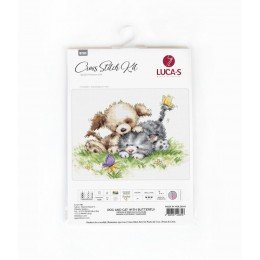 Luca-S - Dog and cat with butterfly