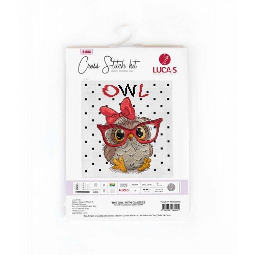 Luca-S - The owl with glasses
