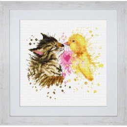 Luca-S - Kitten and duckling