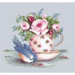 Luca-S - Bird in tea cup