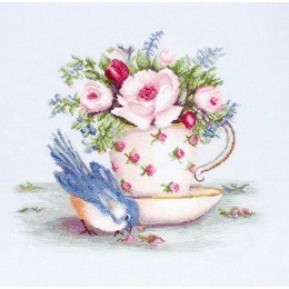 Luca-S - Bird in tea cup