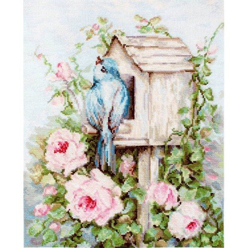 Luca-S - Casa para pájaros y rosas