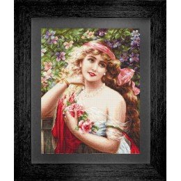 Luca-S - Young lady with roses