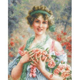 Luca-S - The girl with roses