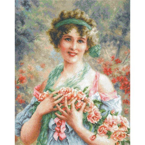 Luca-S - The girl with roses