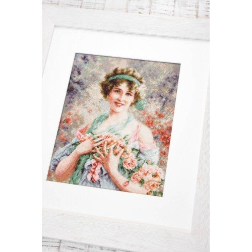 Luca-S - The girl with roses
