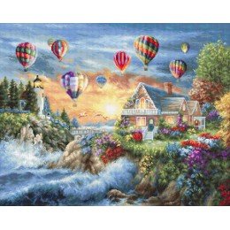 Luca-S - Balloons over sunset cove
