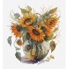 Luca-S - Vase with sunflowers