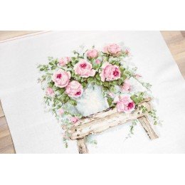 Luca-S - Flowers on a stool