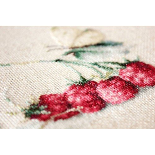Luca-S - Raspberries with butterfly